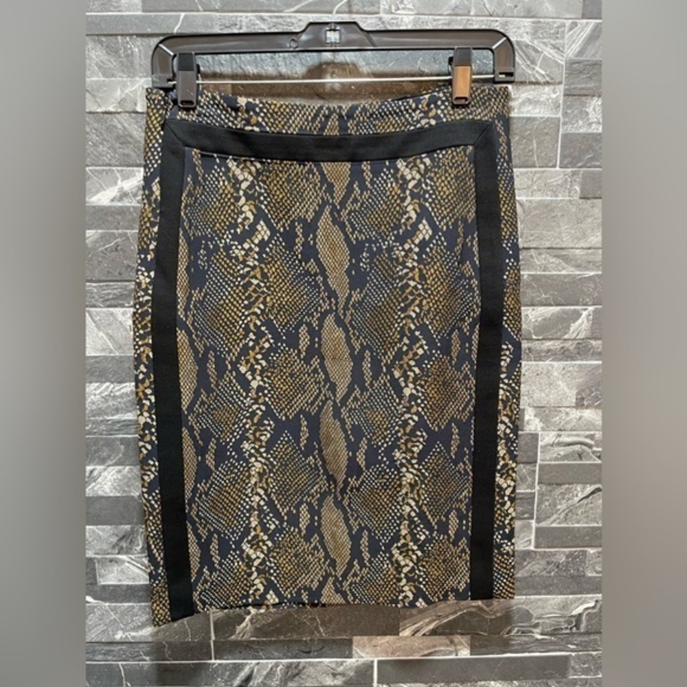 Diane Von Furstenberg Snake Print Skirt